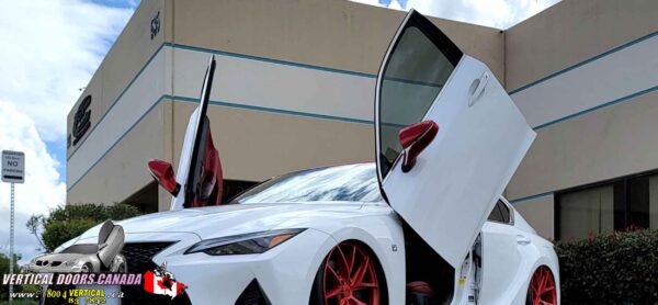 Lexus IS350 2014-2023 4DR Lambo Vertical Doors Kit - Image 2