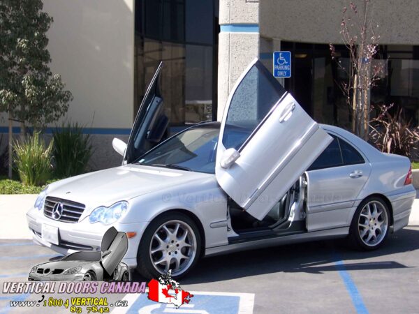 Mercedes C Class 2001-2007 Lambo Vertical Doors Kit ( Special Order ) - Image 17