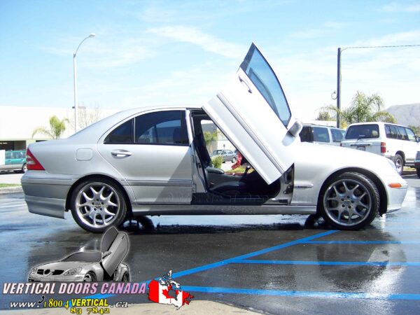 Mercedes C Class 2001-2007 Lambo Vertical Doors Kit ( Special Order ) - Image 15