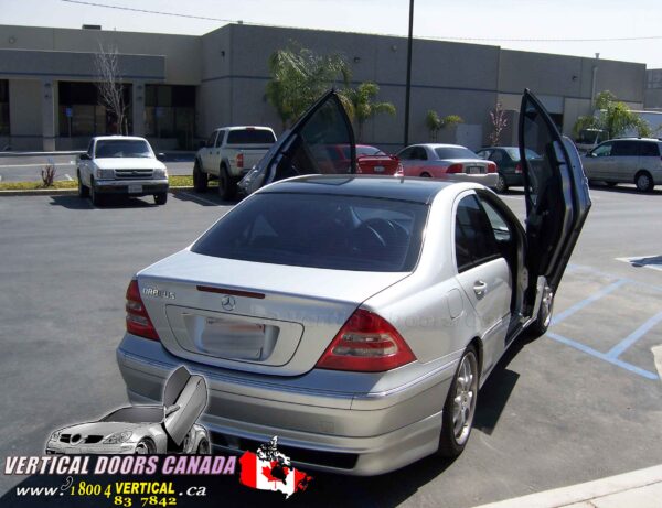 Mercedes C Class 2001-2007 Lambo Vertical Doors Kit ( Special Order ) - Image 14