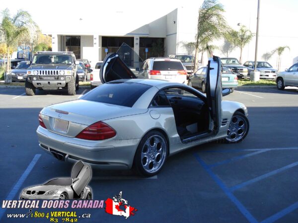 Mercedes SL 2003-2010 Lambo Vertical Doors Kit - Image 15