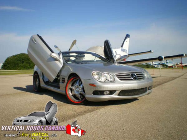 Mercedes SL 2003-2010 Lambo Vertical Doors Kit - Image 12