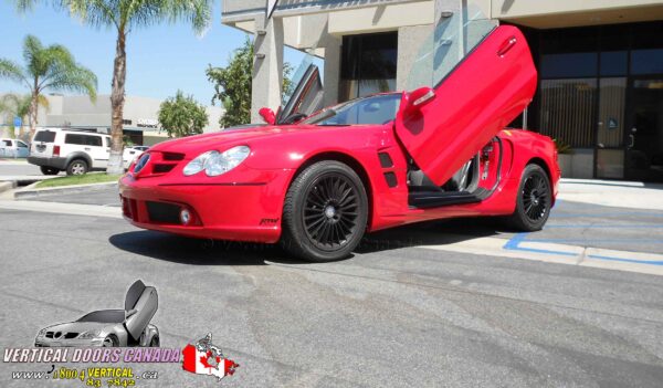 Mercedes SL 2003-2010 Lambo Vertical Doors Kit - Image 8