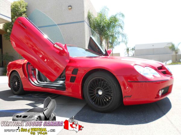 Mercedes SL 2003-2010 Lambo Vertical Doors Kit - Image 7