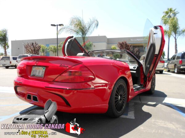 Mercedes SL 2003-2010 Lambo Vertical Doors Kit - Image 5