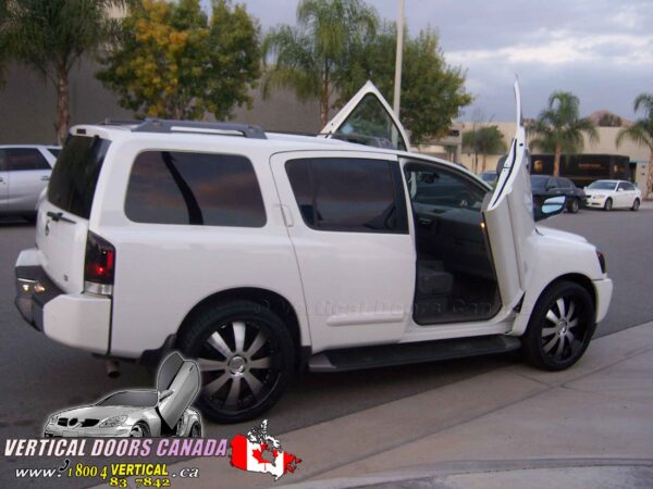 Nissan Armada 2003-2015 4DR Lambo Vertical Doors Kit - Image 10