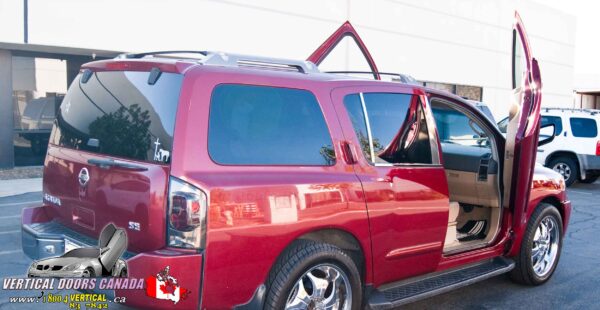 Nissan Armada 2003-2015 4DR Lambo Vertical Doors Kit - Image 5