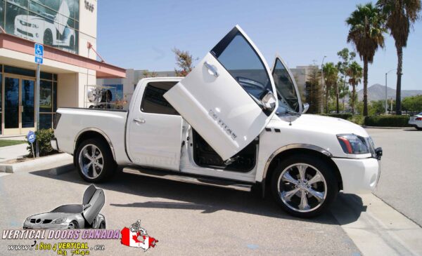 Nissan Titan 2003-2015 Lambo Vertical Doors Kit - Image 3