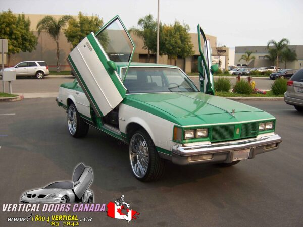 Oldsmobile Cutlass 1978-1988 Lambo Vertical Doors Kit - Image 2