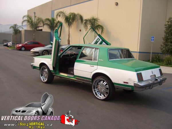 Oldsmobile Cutlass 1978-1988 Lambo Vertical Doors Kit - Image 5