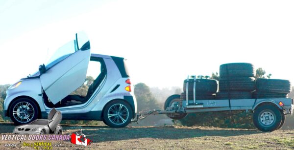 Smart Fortwo 451 2008-2014 Lambo Vertical Doors Kit - Image 3